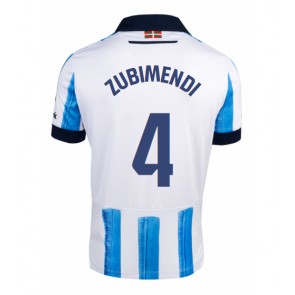 Real Sociedad Martin Zubimendi #4 Hjemmebanetrøje 2023-24 Kort ærmer